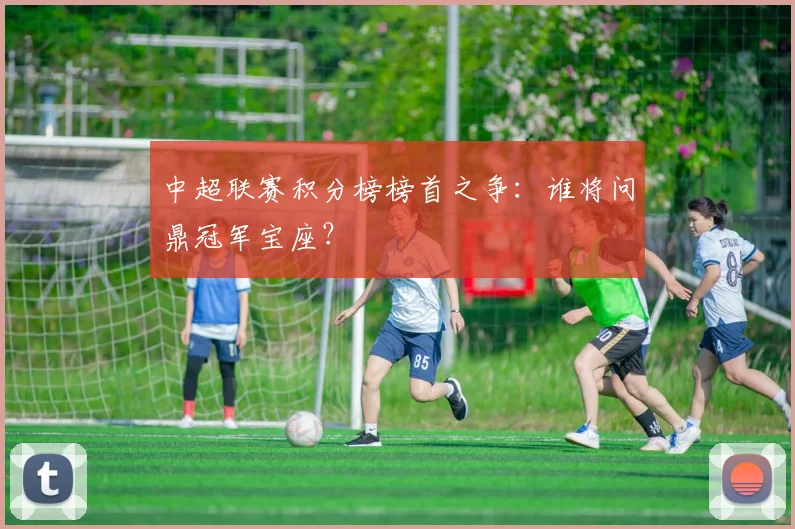 中超联赛积分榜榜首之争:谁将问鼎冠军宝座?